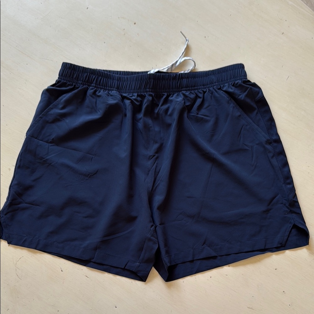 *NWT - MIER MEN’S ATHLETIC NAVY SHORTS (sz - lg)
